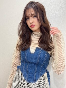 マリアバイアフロート(Maria by AFLOAT) 【山田】シースルーバング小顔ゆるふわカール