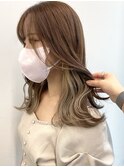 結んで隠せるイヤリングカラー！
