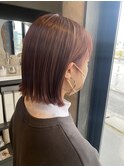 切りっぱなしボブ