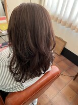 ヘア ミーツ ドレス プレローマ(HAIR meets dress pleroma)&nbsp;デジタルパーマ/コテ巻風