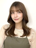 バイオレットジェム(Violet`jem)&nbsp;10代20代30代40代大人韓国くびれヘアーレイヤーマロンベージュ