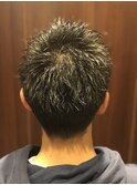 ソフトモヒカン/30代/田町//ショート/理容室/ビジネスマン