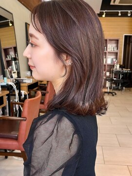 ラフ フロム ガーデン(Laf from GARDEN) セミディ/シアーカラー/くびれ/韓国風/魅力倍増カール