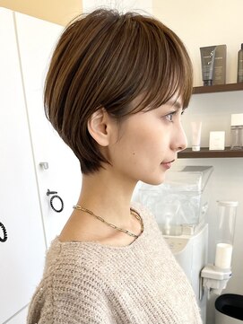 ミットバイツリー センター北(mit by tree) 大人耳掛け小顔ショート