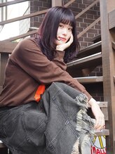 ヘアメイク マルナ 本店(HAIR MAKE MALUNA) 【MALUNA ペコ】秋のとびっきりボルドーカラー×レイヤーカット