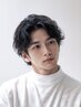 【パーマデビューにも◎】MEN'Sカット+ツイストスパイラルパーマ [MEN'S]