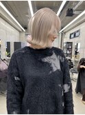 【LINOET 名古屋】佐藤まいら　ホワイトベージュ