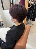 ハンサムショート/センターパート/四街道【積田佳奈】