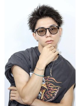 リップス 自由が丘(LIPPS) 短髪　ツイストパーマ　スパイキーショート