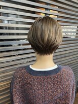 ユアーズ 四街道店(HAIR&NAIL YOURS)&nbsp;大人かわいい丸みショートうるツヤ髪