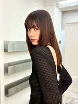 ノク 渋谷(nok)&nbsp;イメチェン美髪外ハネボブホワイトブロンド