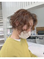 ゴットイズム(GOTTO ISM)&nbsp;ランダムパーマ、ハイライト