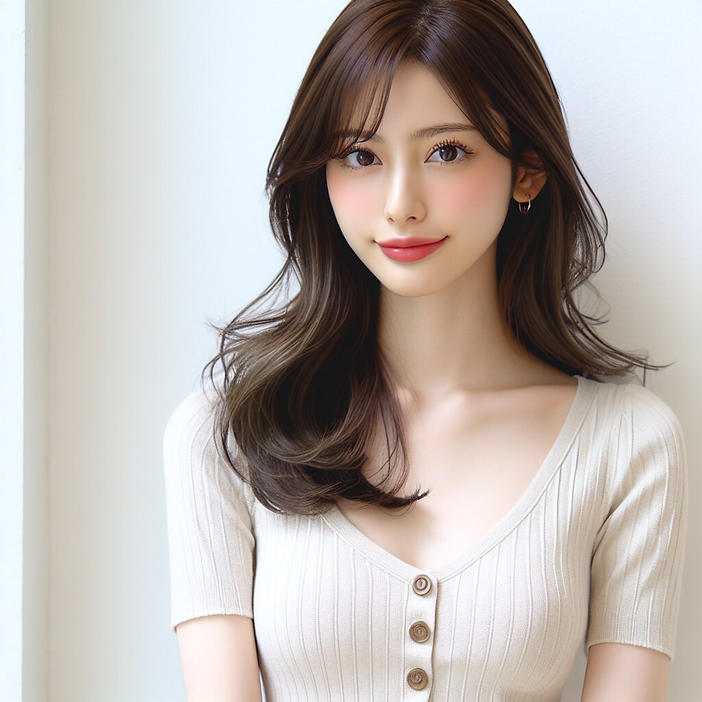 【人気No.3】【潤、染まる】オーガニック全頭カラー+カット＿￥4840