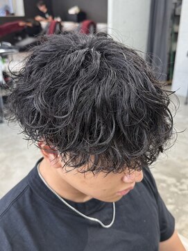 エデアンホンテン メンズサロン(EDEAN 本店 （旧：EDEAN 上通）) 波巻きパーマ 波巻きスパイラル 熊本メンズパーマ