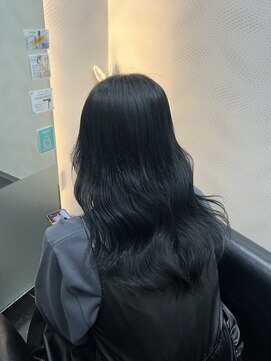 ヘアーアンドアート ルミナ(HAIR&ART LUMINA) 【KAHO】透明感たっぷりブルーブラック