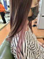 エッジ(EDGE)&nbsp;インナーカラー+全体カラー+前処理トリートメント