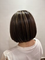 クロード モネ 吉祥寺店(Claude MONET) 〈江戸桃海〉ボブ/ハイライト/白髪ぼかし