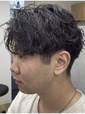 フェザーパーマ/ニュアンスパーマ/韓国マッシュ/錦糸町駅/men's
