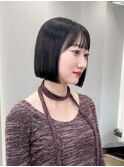 ◯ オリーブグレー/韓国/レイヤーカット/髪質改善/縮毛矯正/札幌