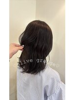 アズーア ヘアーアンドスパ(azure hair&spa) オリーブグレージュ/ブリーチなし/横浜/白髪ぼかし