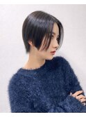 前髪ありハンサムショートコンパクトショート20代30代40代50代