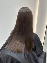 ジーナ 吉塚(Zina) 艶髪 モカブラウン【福田れん】吉塚美容室 髪質改善 箱崎 博多