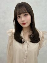 アッシュ 新杉田店(Ash) 新杉田レイヤーカット韓国ダブルカラー顔周り前髪カットボブ