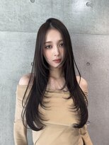 アルテ(ARTE)&nbsp;【ARTE表参道青山】韓国レイヤー×顔周りカット×グレージュ