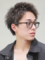 フィフス 大分(fifth)&nbsp;大分スパイキーパーマメンズカットスパイキーショート刈り上げ