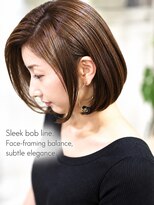 新宿 セイヴィアン ヘアーギャラリー(Savian Hair garelly) 【 新宿savian】ナチュラルボブ 【新宿・西武新宿 Savian】