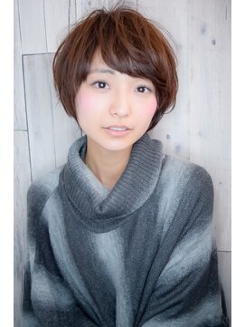 ラウンジ モリオ イケブクロ(Lounge MORIO Ikebukuro) 【morio池袋】人気の大人かわいい斜めバングマッシュショート