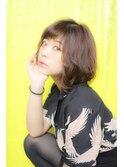 外ハネスウィングボブ×マットアッシュ