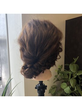 フォルテ 草薙店 シニヨンアレンジ(^^)