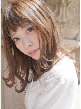 アジュール(hair&make AZURE) ツヤと柔らかさのフォギーベージュ