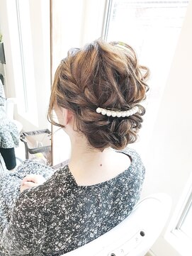 ロカット サロン(Roquat Salon) ブライダルシニヨンアレンジ【ヘアアレンジ  立川/立川南/袴】