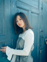 アミ 大和(amie) 透け感カラーハネミディ