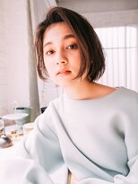 ヘアー アークス 上大岡店(hair ARKS)&nbsp;前髪なし大人ひし形ボブARKS上大岡