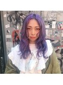 韓国風/フェザーバング/ウルフカット/グラデハイライト[渋谷]