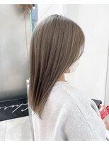 シェリ ヘアデザイン(CHERIE hair design) 透け感のあるグレージュ☆