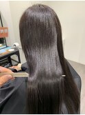 ツヤ髪ストレート
