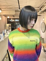 ルーム(Loom.)&nbsp;ミニボブ　切りっぱなし　ステップカット