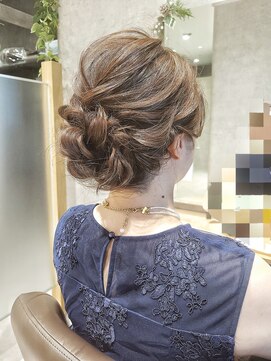 リップル(Ripple) 【海浜幕張 Ripple】お呼ばれ編み込みアップ