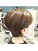 透明感ショート