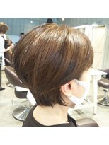 ヘアアンドメイク アース 聖蹟桜ヶ丘店(HAIR&MAKE EARTH) 透明感ショート