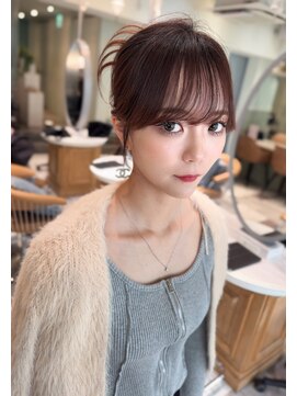 ロンド ロビン 栄(Lond robin) 【Lond robin】木屋元一　前髪/顔まわり/2way/韓国/レイヤー　77