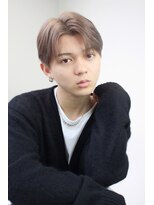 ゴールド 渋谷本店(GOALD) ナチュラルマッシュシースルーニュアンスセンターパート刈り上げ