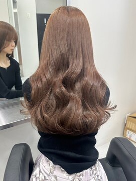 ベレーザ 原宿(Beleza) 7216髪質改善ブリートなしダブルカラーレイヤーカット韓国波巻き