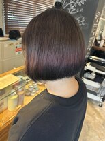 ヌーバイアンドライフ(NU. by and life) 20代/30代/40代/裾カラー/デザインカラー/エンドブラック