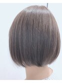 10代20代30代横川駅Treful人気ボブ　アッシュグレージュ