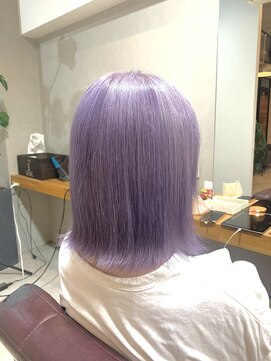 ライリー(riley) rileyトリプルカラー×ペールパープル